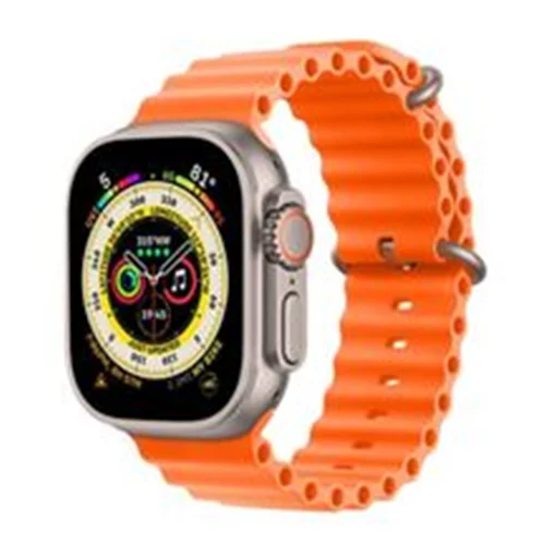 ساعت هوشمند مدل GS8 PLUS ULTRA بند نارنجی